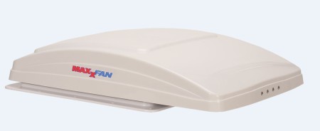Maxxair Maxxfan Deluxe rooflight vent, 40x40 cm, white (ventilation while driving)